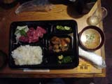 馬刺し弁当