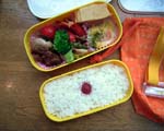 妃奈子お手製お弁当