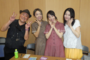 日本謙吉・橋本美香・野見山杏里・齋藤優里彩